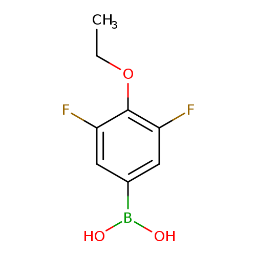 CCOc1c(F)cc(cc1F)B(O)O