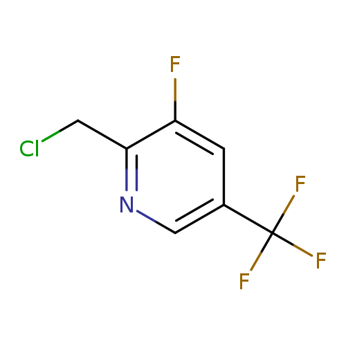 ClCc1ncc(cc1F)C(F)(F)F
