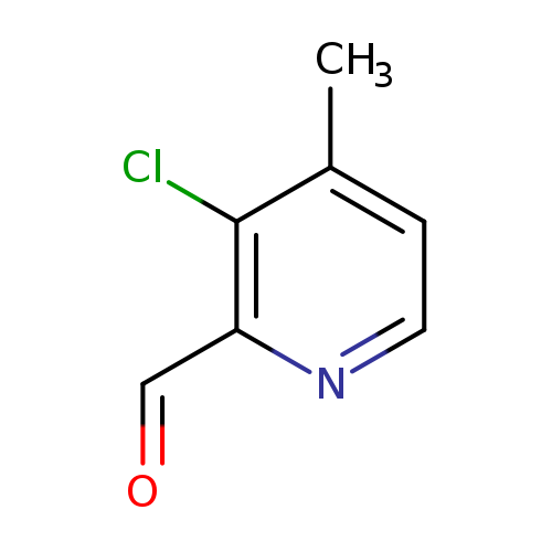 O=Cc1nccc(c1Cl)C