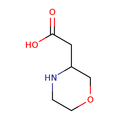 OC(=O)CC1COCCN1