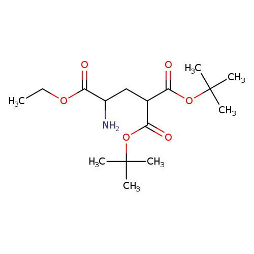 CCOC(=O)C(CC(C(=O)OC(C)(C)C)C(=O)OC(C)(C)C)N