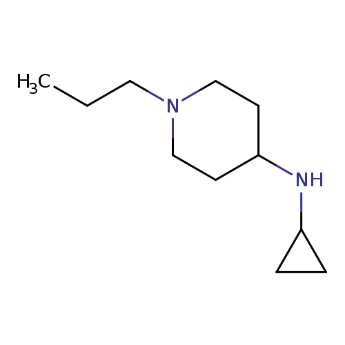CCCN1CCC(CC1)NC1CC1