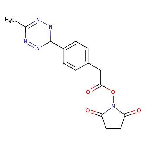 O=C(Cc1ccc(cc1)c1nnc(nn1)C)ON1C(=O)CCC1=O