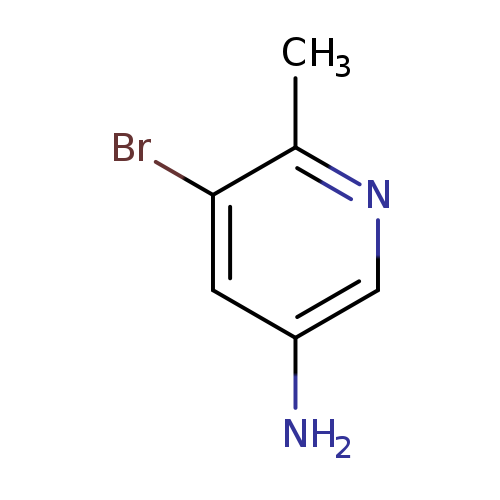 Nc1cnc(c(c1)Br)C