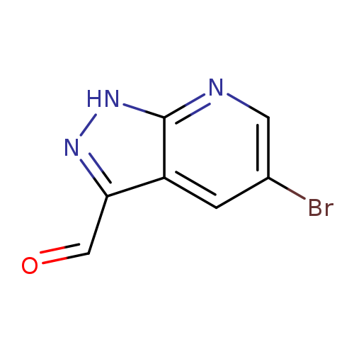 O=Cc1n[nH]c2c1cc(Br)cn2