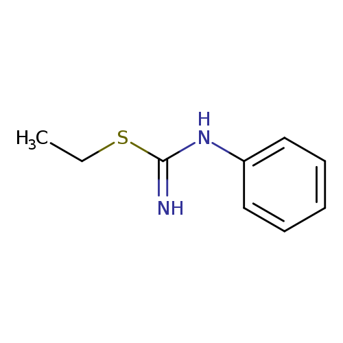 CCSC(=N)Nc1ccccc1