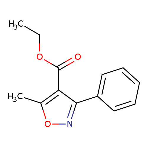 CCOC(=O)c1c(C)onc1c1ccccc1
