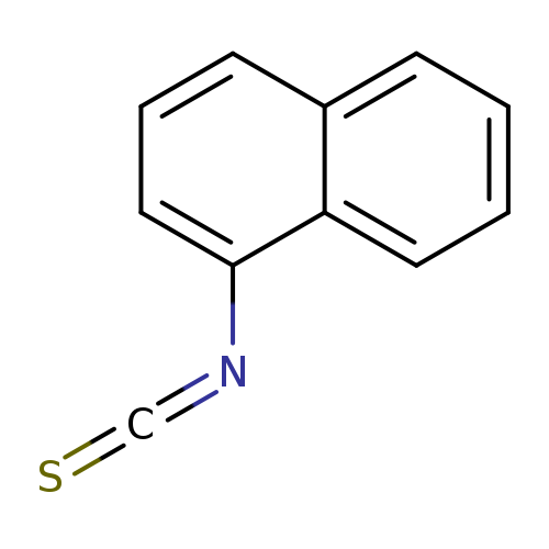 S=C=Nc1cccc2c1cccc2