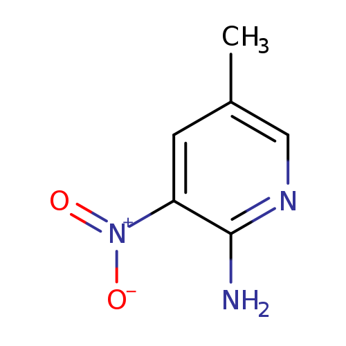 Cc1cnc(c(c1)[N+](=O)[O-])N