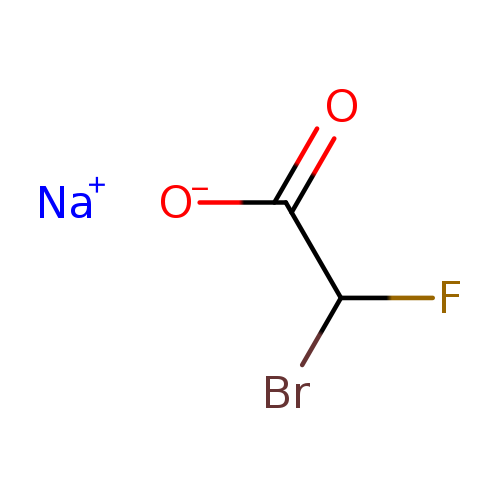 [O-]C(=O)C(Br)F.[Na+]