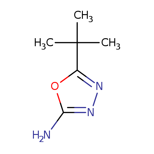 CC(c1nnc(o1)N)(C)C