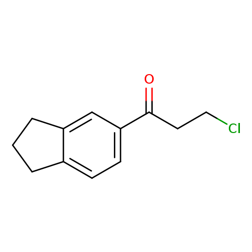 ClCCC(=O)c1ccc2c(c1)CCC2
