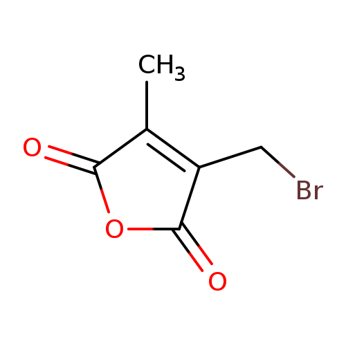 BrCC1=C(C)C(=O)OC1=O