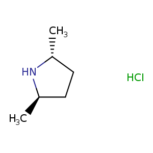 C[C@@H]1CC[C@H](N1)C.Cl