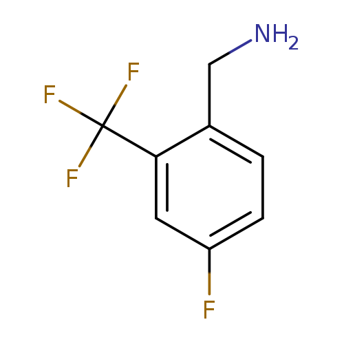 NCc1ccc(cc1C(F)(F)F)F