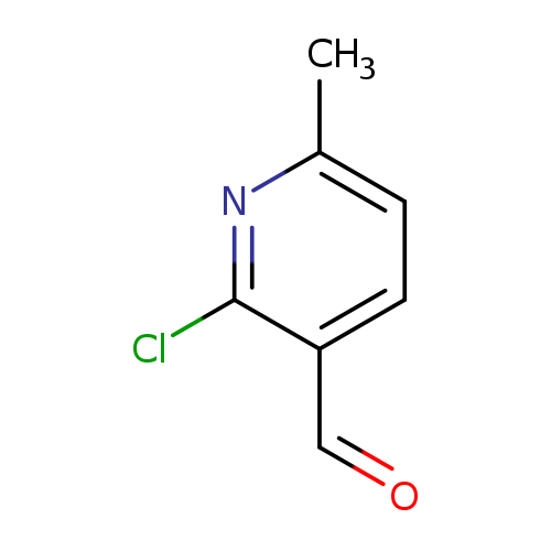 Cc1ccc(c(n1)Cl)C=O