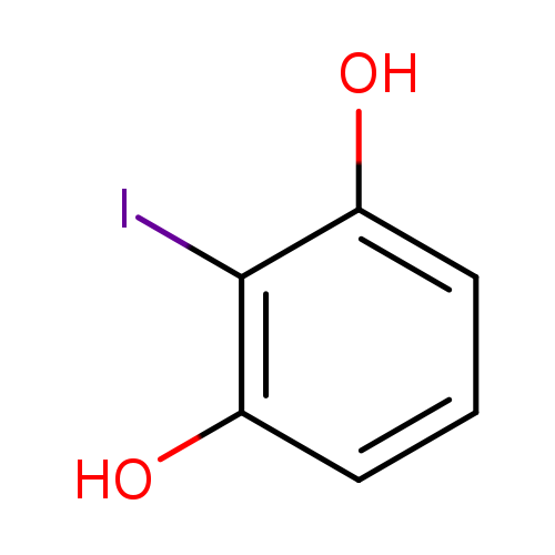 Oc1cccc(c1I)O