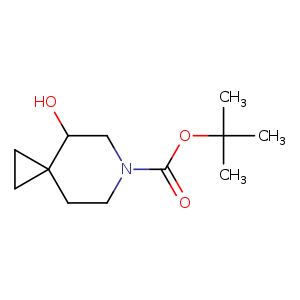 O=C(N1CCC2(C(C1)O)CC2)OC(C)(C)C