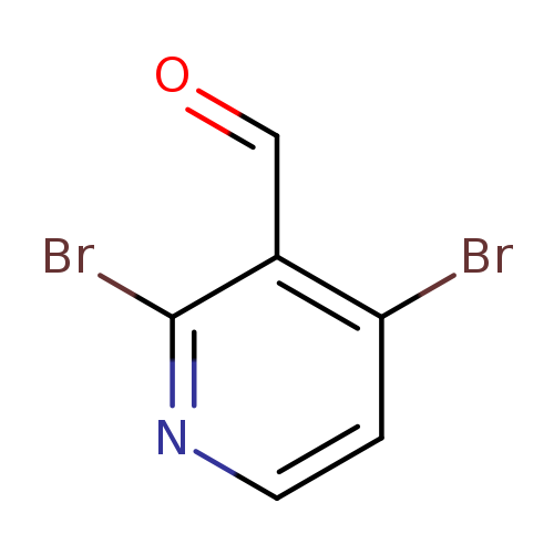 O=Cc1c(Br)ccnc1Br