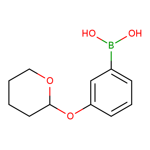 OB(c1cccc(c1)OC1CCCCO1)O