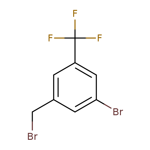 BrCc1cc(Br)cc(c1)C(F)(F)F