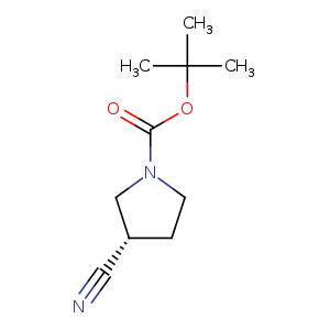 N#C[C@H]1CCN(C1)C(=O)OC(C)(C)C