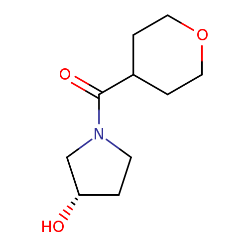 O[C@H]1CCN(C1)C(=O)C1CCOCC1