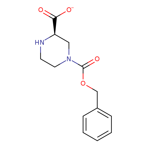 [O-]C(=O)[C@@H]1NCCN(C1)C(=O)OCc1ccccc1