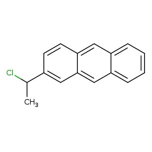 CC(c1ccc2c(c1)cc1c(c2)cccc1)Cl