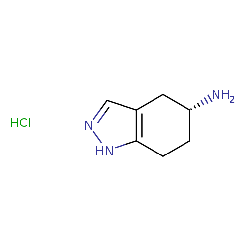 N[C@@H]1CCc2c(C1)cn[nH]2.Cl