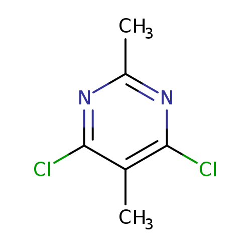 Cc1nc(Cl)c(c(n1)Cl)C