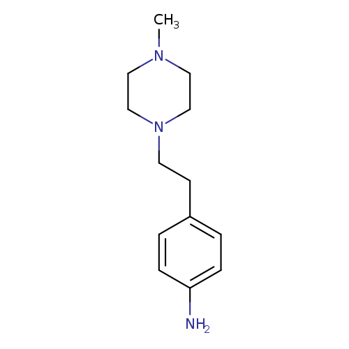 CN1CCN(CC1)CCc1ccc(cc1)N
