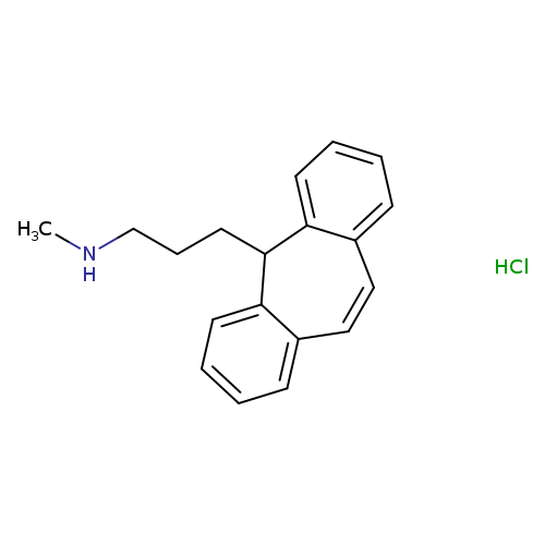 CNCCCC1c2ccccc2C=Cc2c1cccc2.Cl