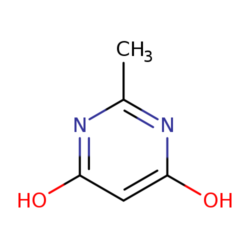 Oc1cc(O)nc(n1)C