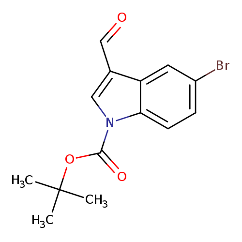 O=Cc1cn(c2c1cc(Br)cc2)C(=O)OC(C)(C)C