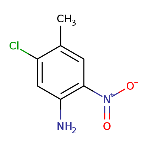 [O-][N+](=O)c1cc(C)c(cc1N)Cl