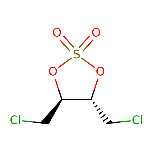 ClC[C@H]1OS(=O)(=O)O[C@@H]1CCl
