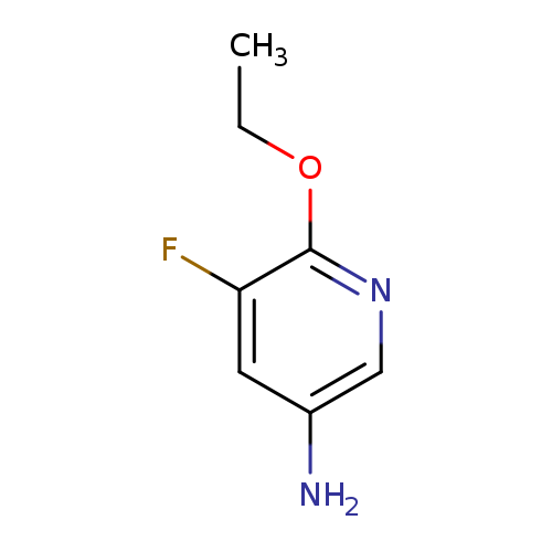 CCOc1ncc(cc1F)N