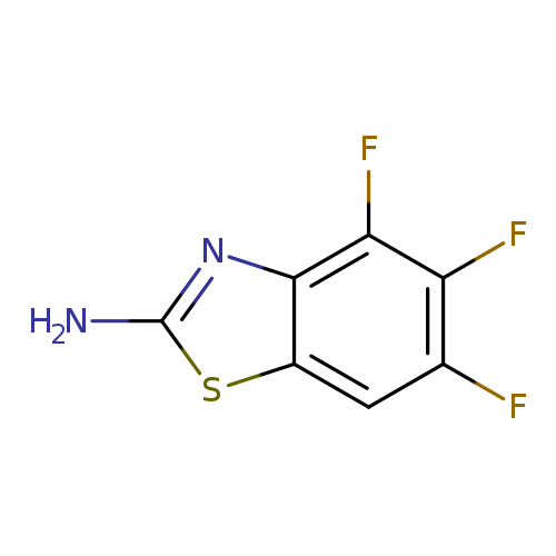 Nc1sc2c(n1)c(F)c(c(c2)F)F