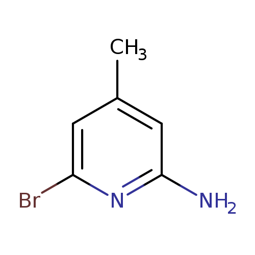 Cc1cc(N)nc(c1)Br