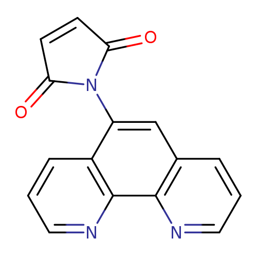 O=C1C=CC(=O)N1c1cc2cccnc2c2c1cccn2