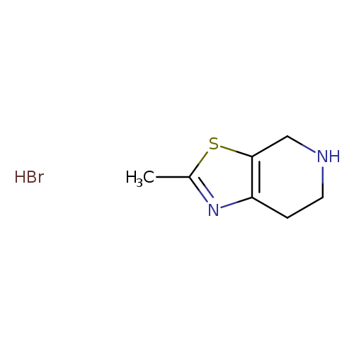 Cc1nc2c(s1)CNCC2.Br
