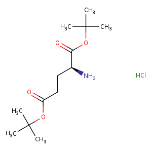 O=C(OC(C)(C)C)CC[C@@H](C(=O)OC(C)(C)C)N.Cl