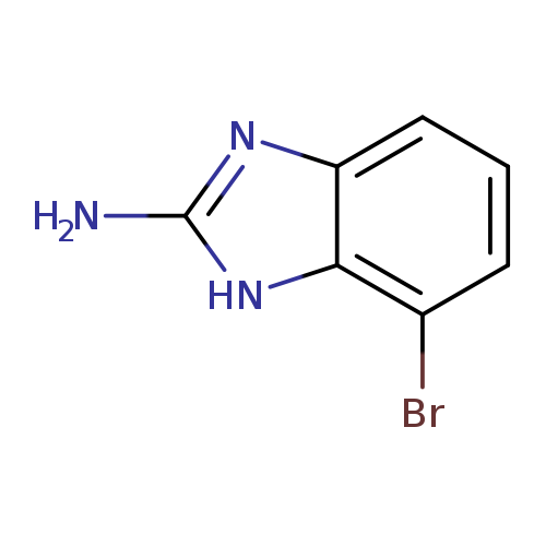 Nc1nc2c([nH]1)c(Br)ccc2