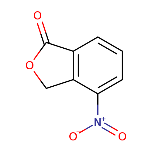 O=C1OCc2c1cccc2[N+](=O)[O-]