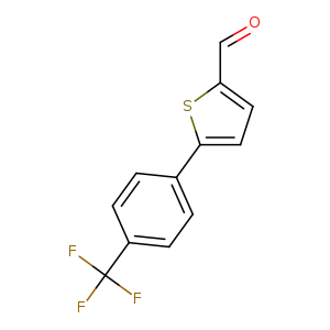 O=Cc1ccc(s1)c1ccc(cc1)C(F)(F)F