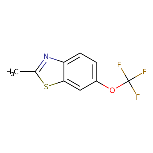 Cc1nc2c(s1)cc(cc2)OC(F)(F)F