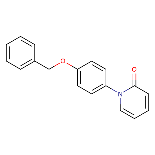 O=c1ccccn1c1ccc(cc1)OCc1ccccc1
