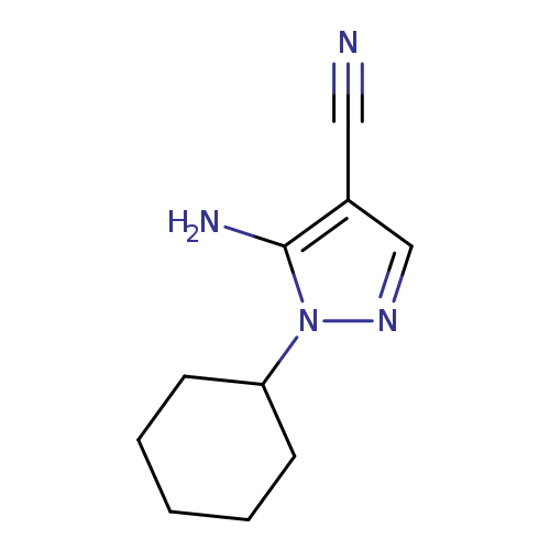 N#Cc1cnn(c1N)C1CCCCC1