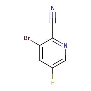 N#Cc1ncc(cc1Br)F